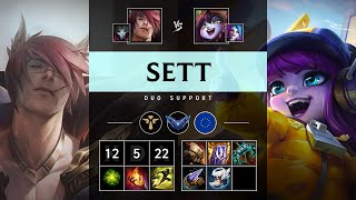 Sett Support vs Lulu - EUW Diamond Patch 25.13