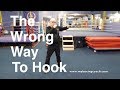 Boxing Training - The Wrong Way to Hook!