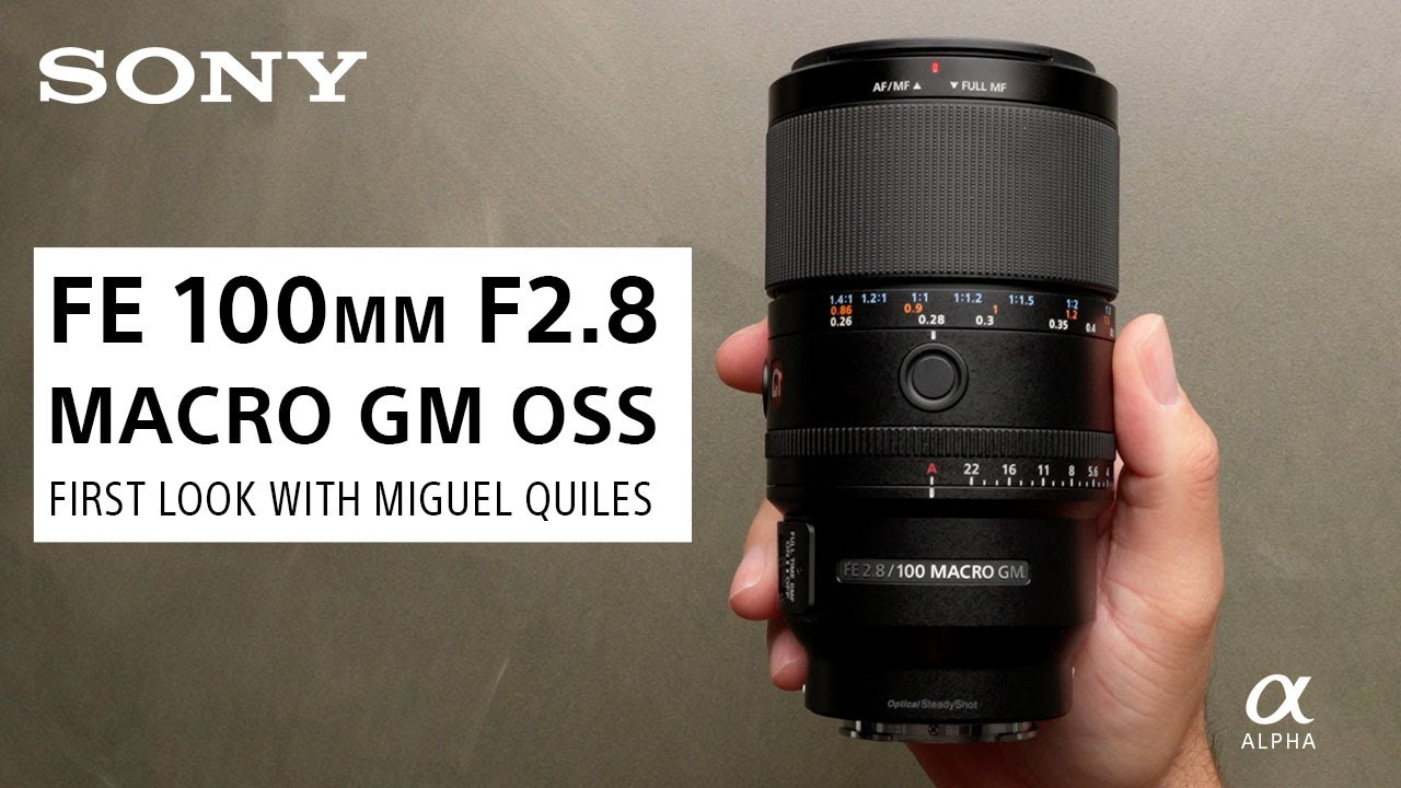 Sony FE 100mm f/2.8 STF GM OSS Lens | Premium Portrait Lens with