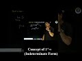 JEE Maths Limit Question | 1^∞ Form Trick #shorts