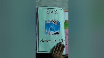 My multidisciplinary project. Theme - Water. class 3 kendriya vidyalaya