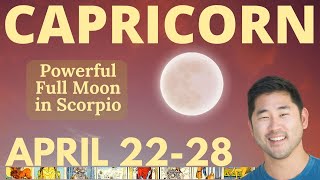 Capricorn  MIC DROP!  PREPARE FOR A GOLDEN WEEK OF RECOGNITION!  APRIL 2228 Tarot Horoscope ♑