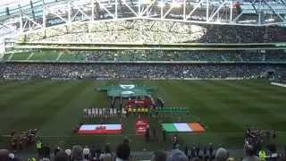 Ireland vs Gibraltar - National Anthems