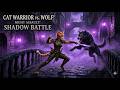 CAT WARRIOR vs WOLF 🐺⚔️|| Cinematic Short Film
