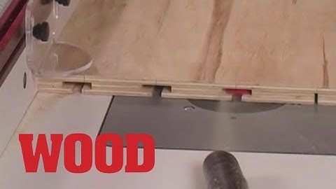 How to Make Slat Wall Storage for Your Shop - WOOD magazine