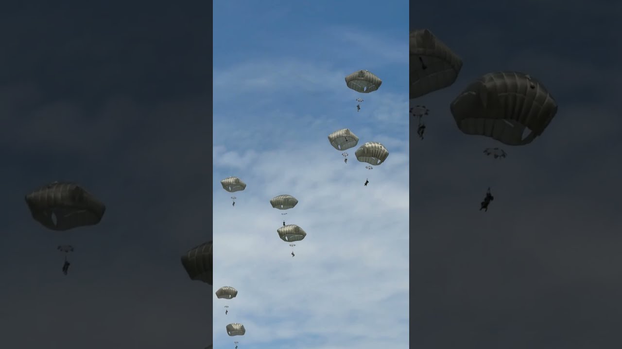 President Donald Trump Arrives At Fort Bragg And Watches Special Forces Operations Demonstrations