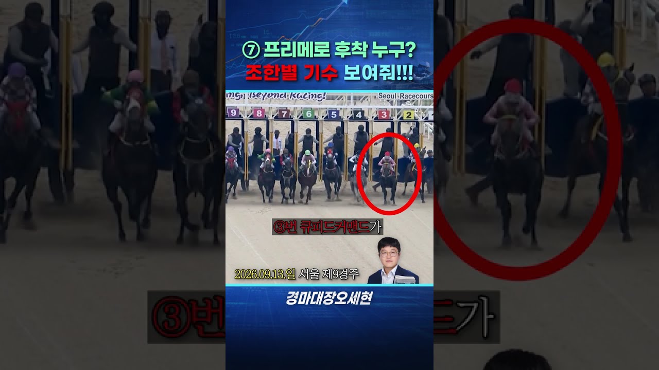 간절했던 [9.13] 일요 서울9R 결과!