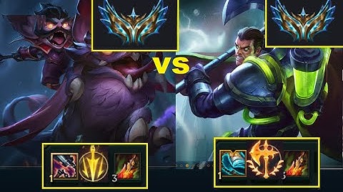 Darius vs Kled - Kled Phát Khóc Khi Gặp Phải Best Darius Đi Top/DariusLol