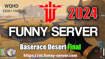 Baserace Desert Final in et.funny-server.com N!tmod 129MAPS - Wolfenstein: Enemy Territory