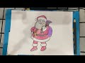 Color the picture of Santa Claus