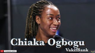 Chiaka Ogbogu Usa Middle Blocker Vakıfbank Vs Ptt Turkish Volleyball League 202223