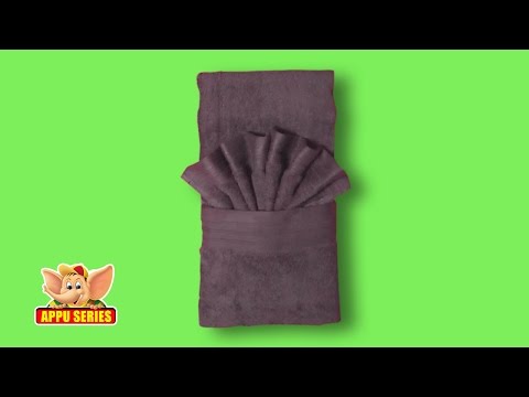 Towel Folding - Unique Hand Towel