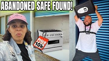 Abandoned SAFE in a Storage Unit (Thousands Made)