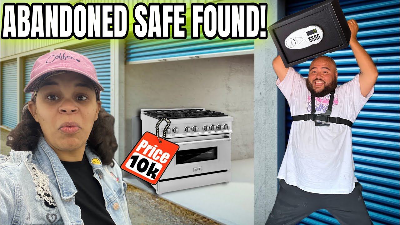 Abandoned SAFE in a Storage Unit (Thousands Made) - YouTube