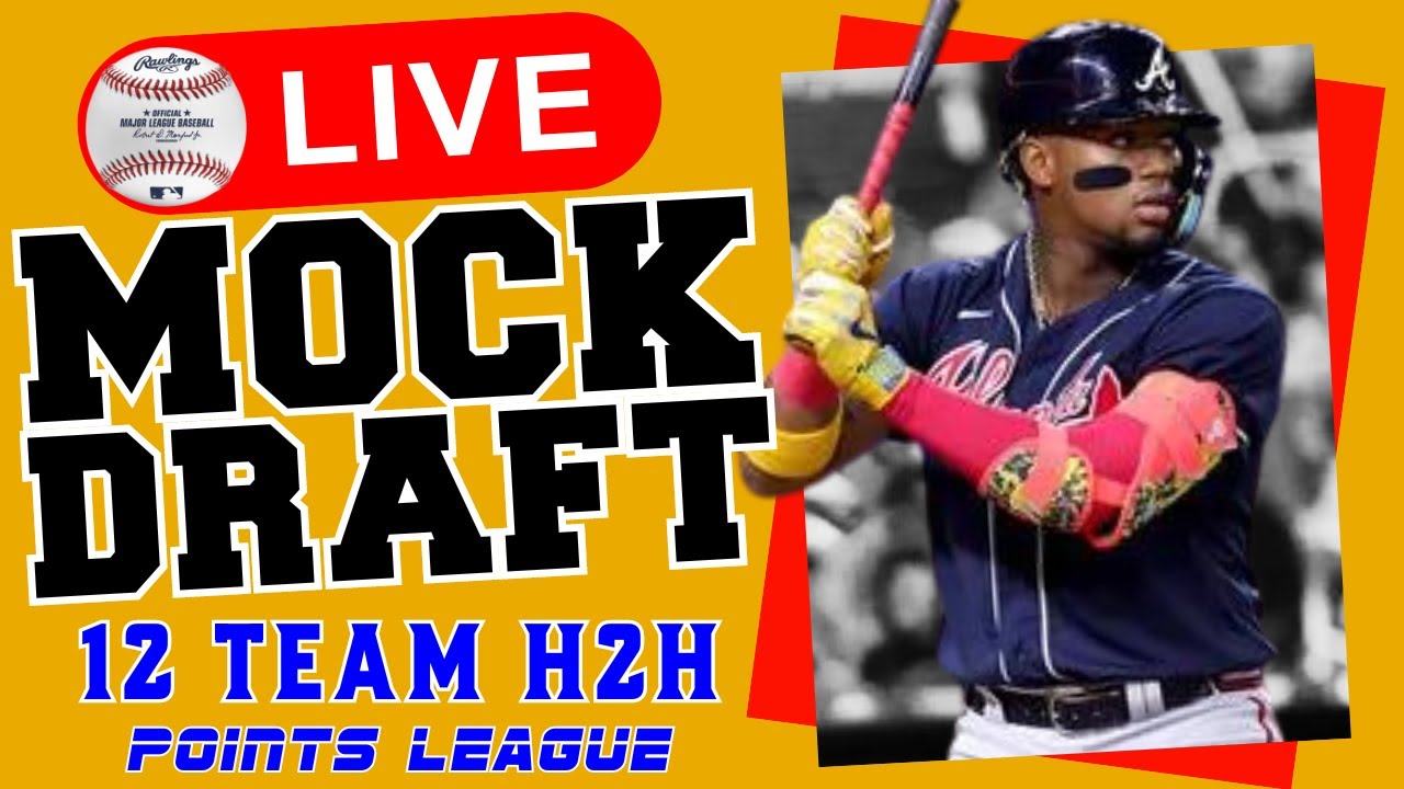 Ultimate 2025 Points League Fantasy Baseball Mock Draft 10Round