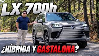 Lexus LX 700h: es híbrida… ¿y aun así gasta tanto?