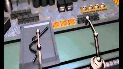 Softimage car factory animation