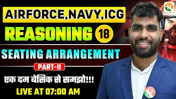 VIRAT Batch 2.0 / Seating Arrangemt # 02 /Reasoning for Airforce Navy ICG /Airforce Reasoning