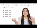 Significant Figures Quiz