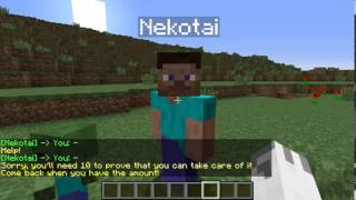 Script test | Nekotai's cats | Denizen | Citizens2 | Minecraft