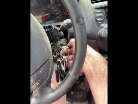 2005 Honda Accord ignition switch - YouTube