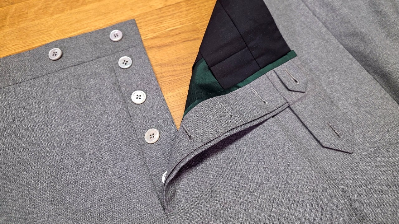 Thin Classical Button Fly. The Fullest Tutorial. Fused & Non-Fused ...