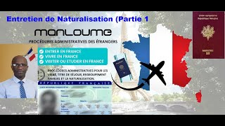Entretien d'assimilation de la nationalité française