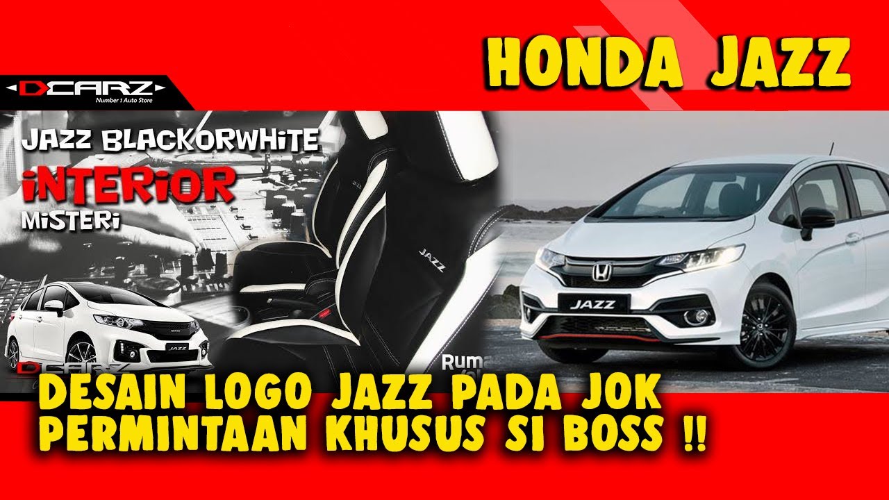 Desain Logo Jazz Pada Jok Permintaan Khusus Si Boss Youtube