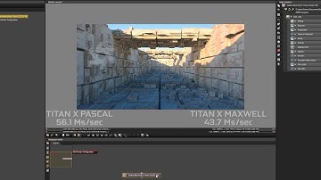 Octane Render Titan X Pascal vs Titan X Maxwell
