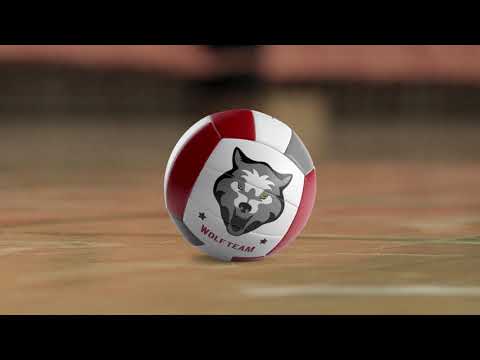 Volleyball Ball Animated Mockup In Product Mockups On Yellow Images Creative Store