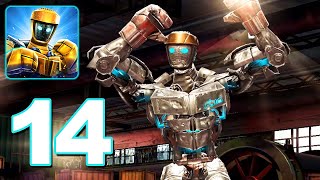 Real Steel: World Robot Boxing - Gameplay Walkthrough Part 14 - ATOM VS UNDERWORLD 1 (Android Games) screenshot 3