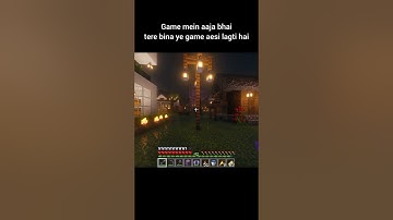 Minecraft with shaders is so beautiful ☺️ #minecraft #youtubeshorts #viral