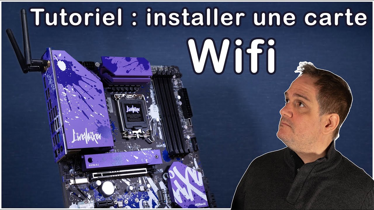 Installer une carte WiFi sur une carte mère, facile ! 