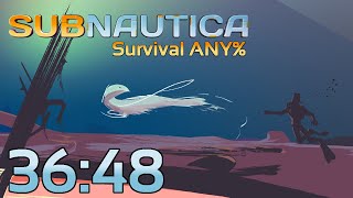 Subnautica Survival Any% 36:48 (World Record)