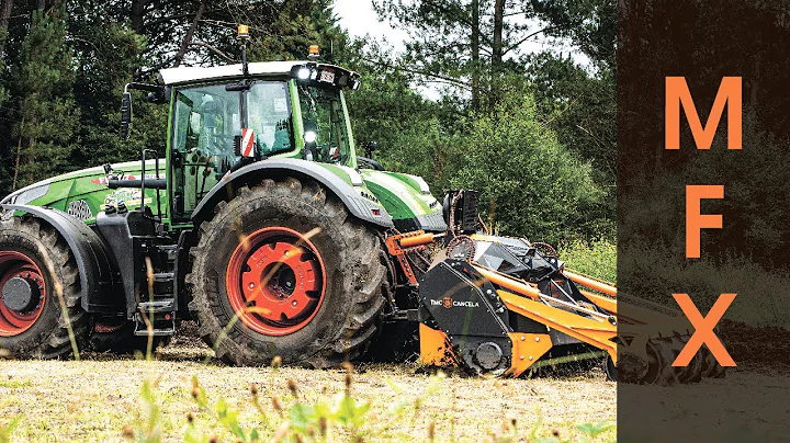 Forestry mulcher | TMC CANCELA MFX | with tractor FENDT