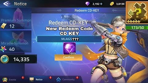 New Redeem Code CD KEY & 50x Gacha | Mobile Legends Adventure | 14 April 2021