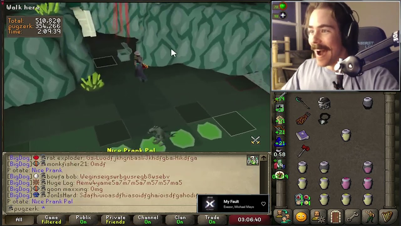 [OSRS CLIP] PugZerk - Twisted Bow - puggin
