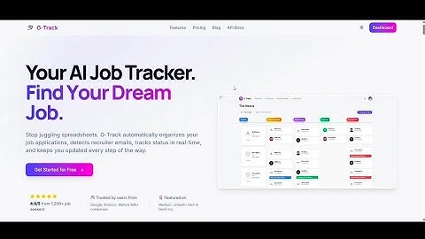 Verification Video - Google OAuth Verification Demo for AI Job Tracker