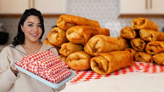 Have DINNER Ready in 60 SECONDS by Prepping Freezer Shredded Beef Chimichangas Recipe