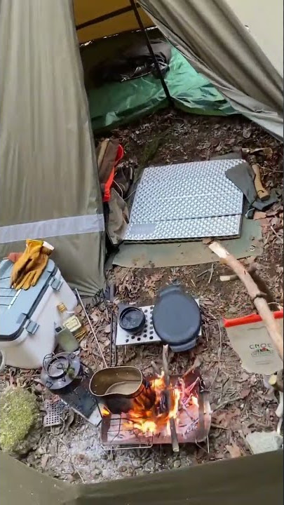 Solo camping
