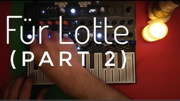 "Für Lotte" Part 2  (30 min only MicroFreak + Shimmer)