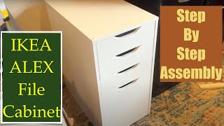 IKEA ALEX File Cabinet Unboxing, Assembly & Review (Precaution at end of video) [IKEA ALEX Assembly]