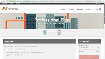 Purchase A Domain And Hosting With Namecheap & Get 20% Off Your First Months Bill