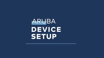 Parallon CSO - How To Connect Your Aruba Device