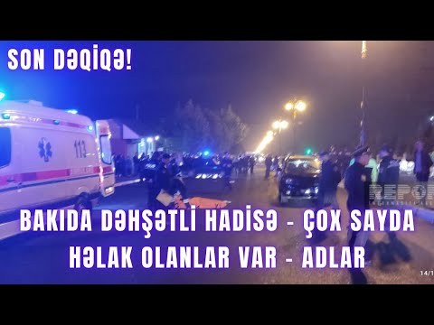 Bakıda dəhşətli hadisə