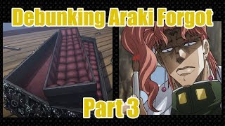 Debunking Araki Forgot: Part 3  Stardust Crusaders