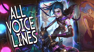 Arcane Fractured Jinx All Voice Line References