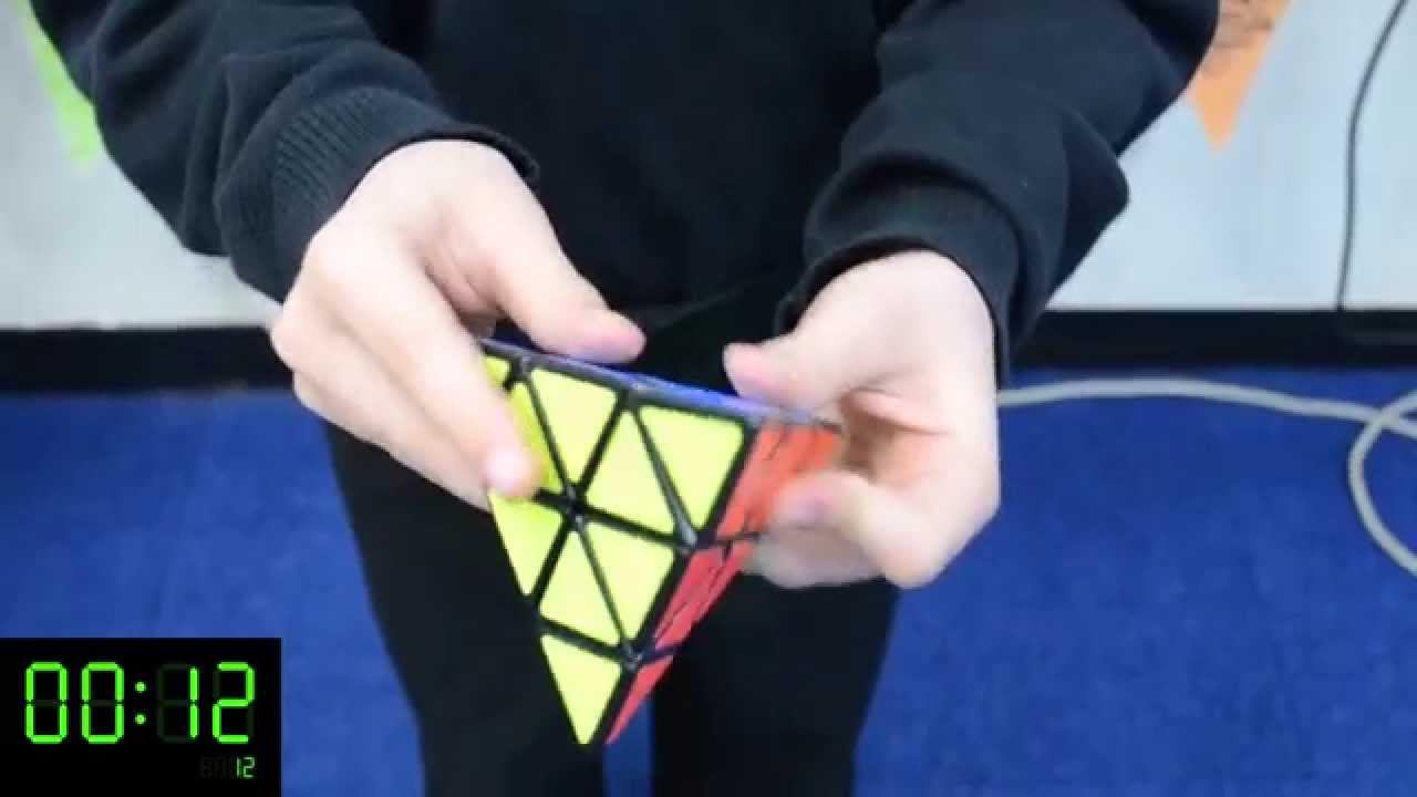 The 5R Challenge - Rubik's Cube and Pyraminx (Triangle) - Amazing Speed!!!  