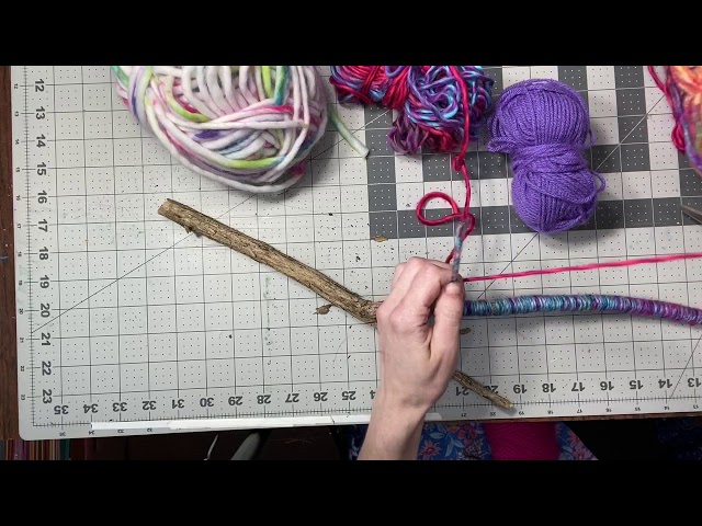 Yarn Craft Idea: How to Make Yarn Rope - Babble Dabble Do