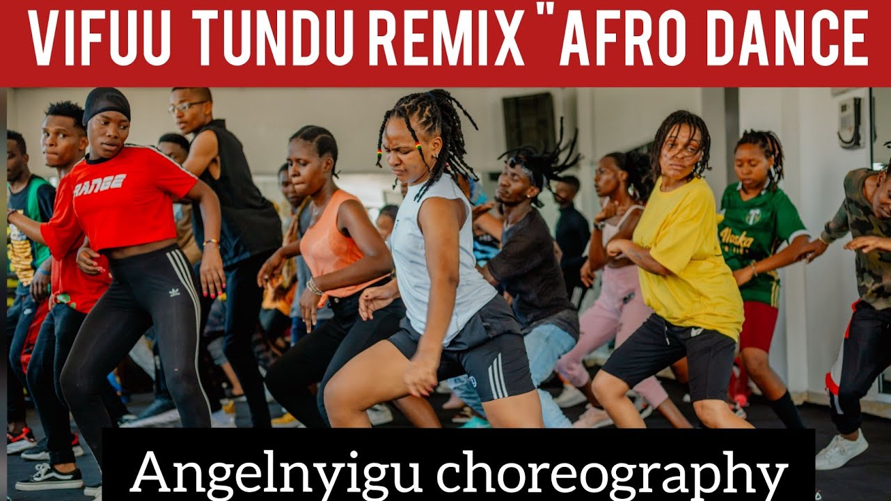 Afro Dance In Tanzania  Vifuu Tundu At Remix by Moris beat